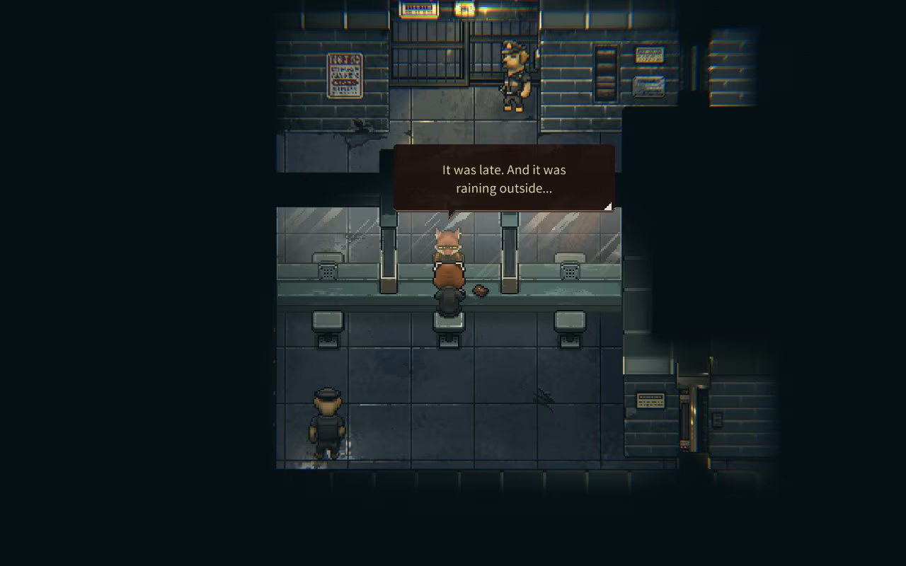 a visit with your lawyer in Back to the Dawn