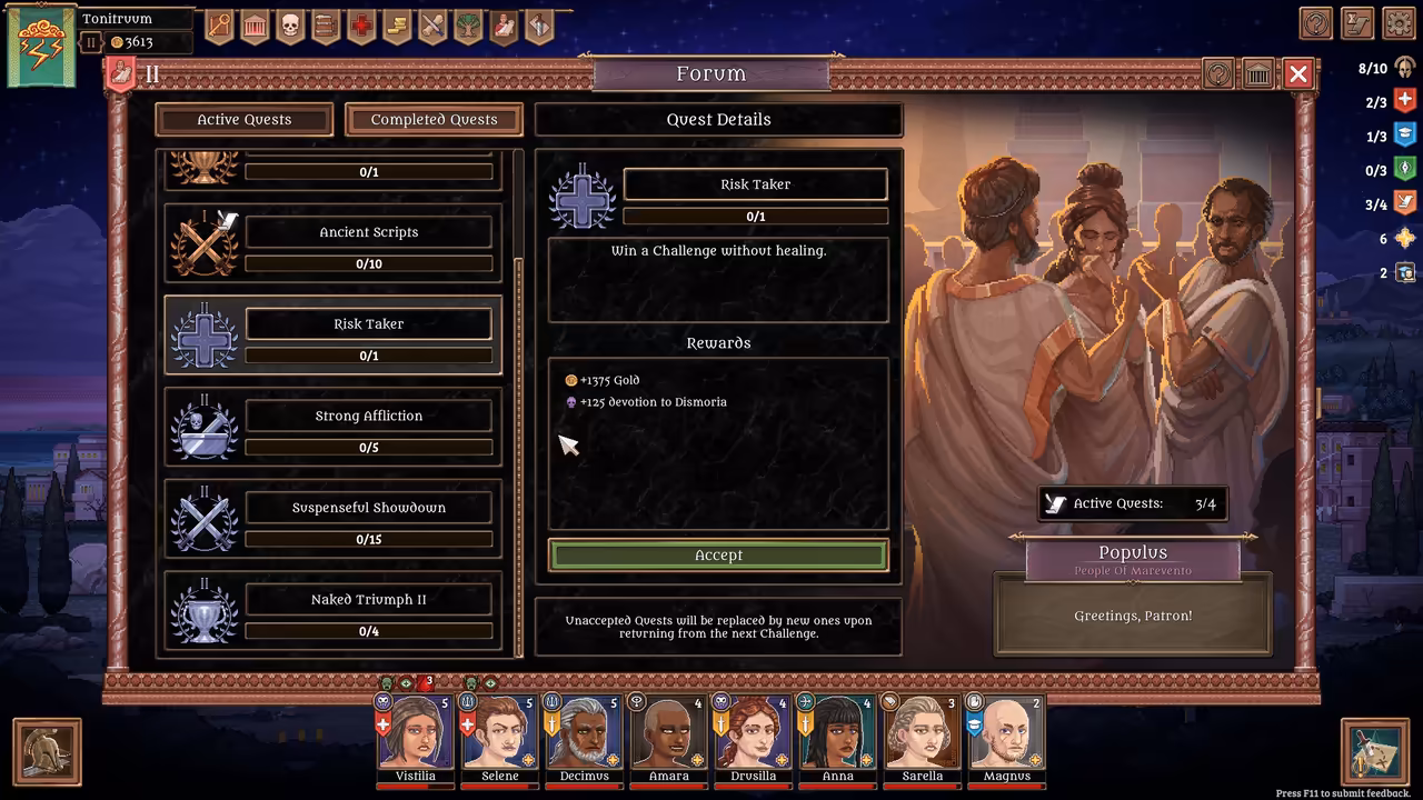 Bloodgrounds: patron