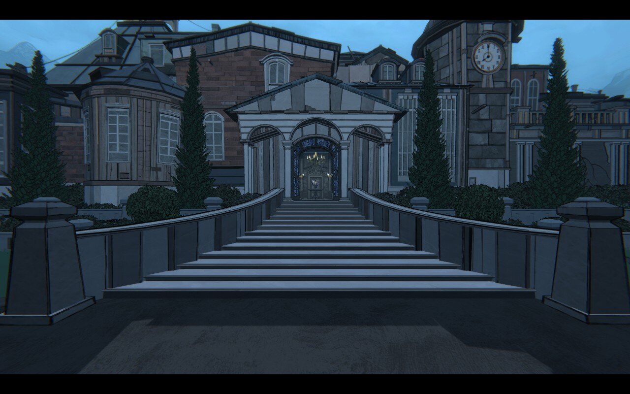 blue prince entrance