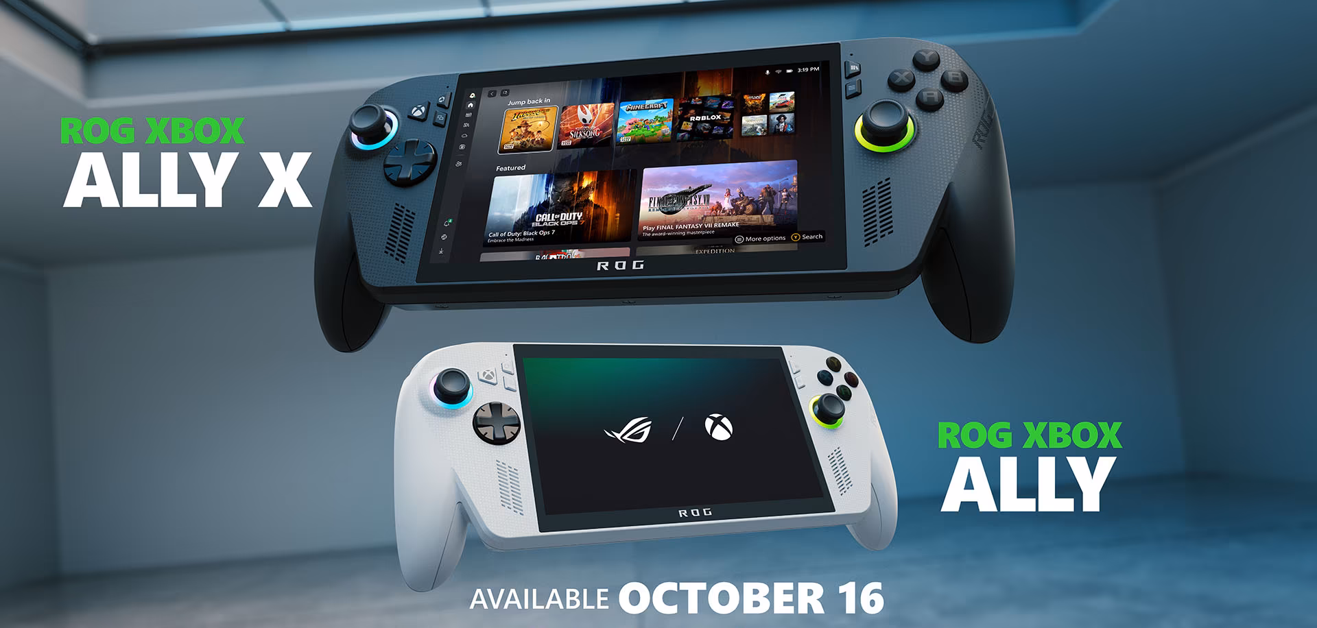 New Xbox Ally X and Non X ad