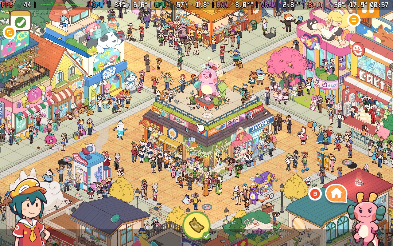 Lost and Found Co; Steam Deck zoomed out