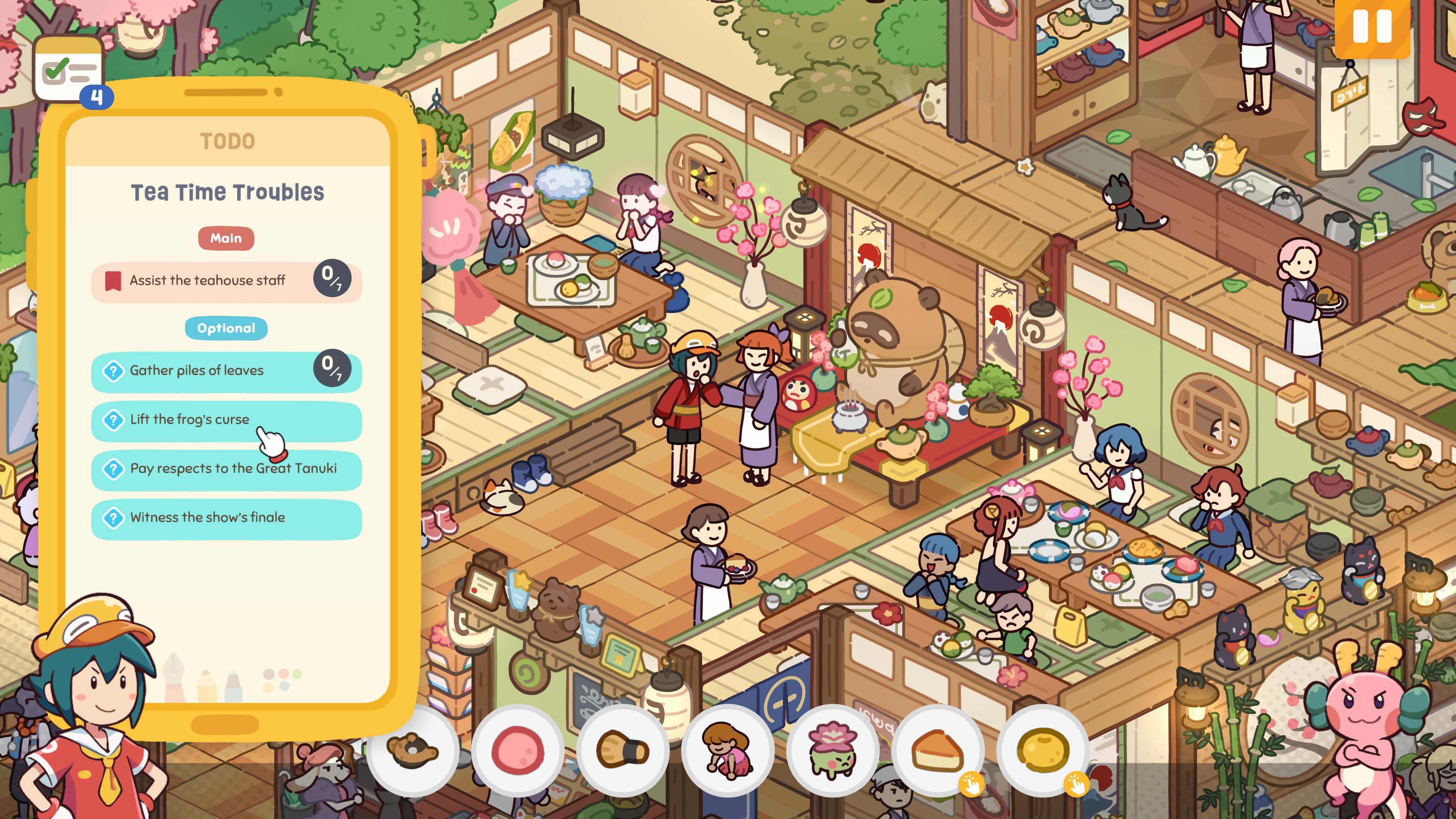 Lost and Found Co; Extra tasks list