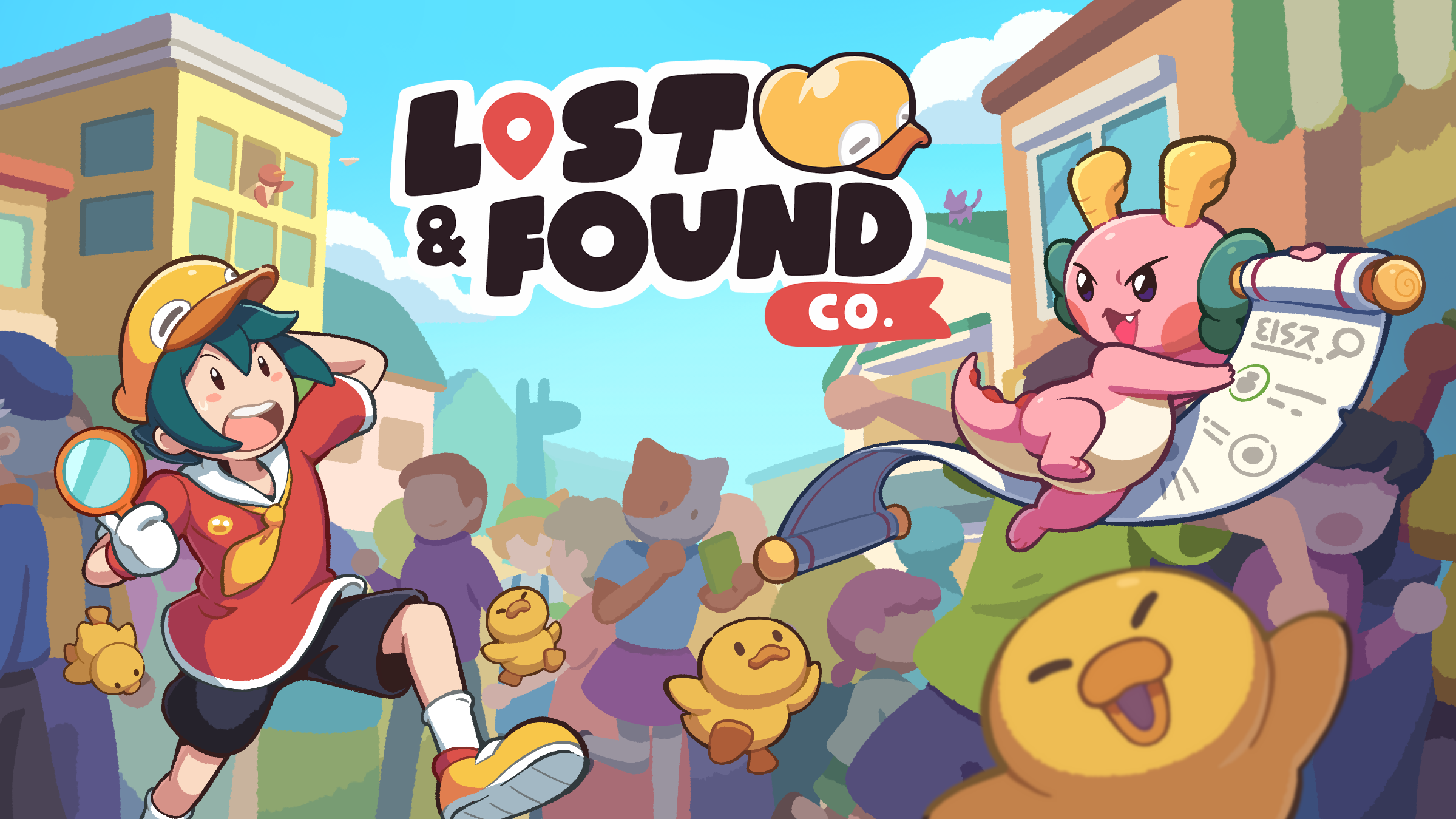 Lost and Found Co; title screen