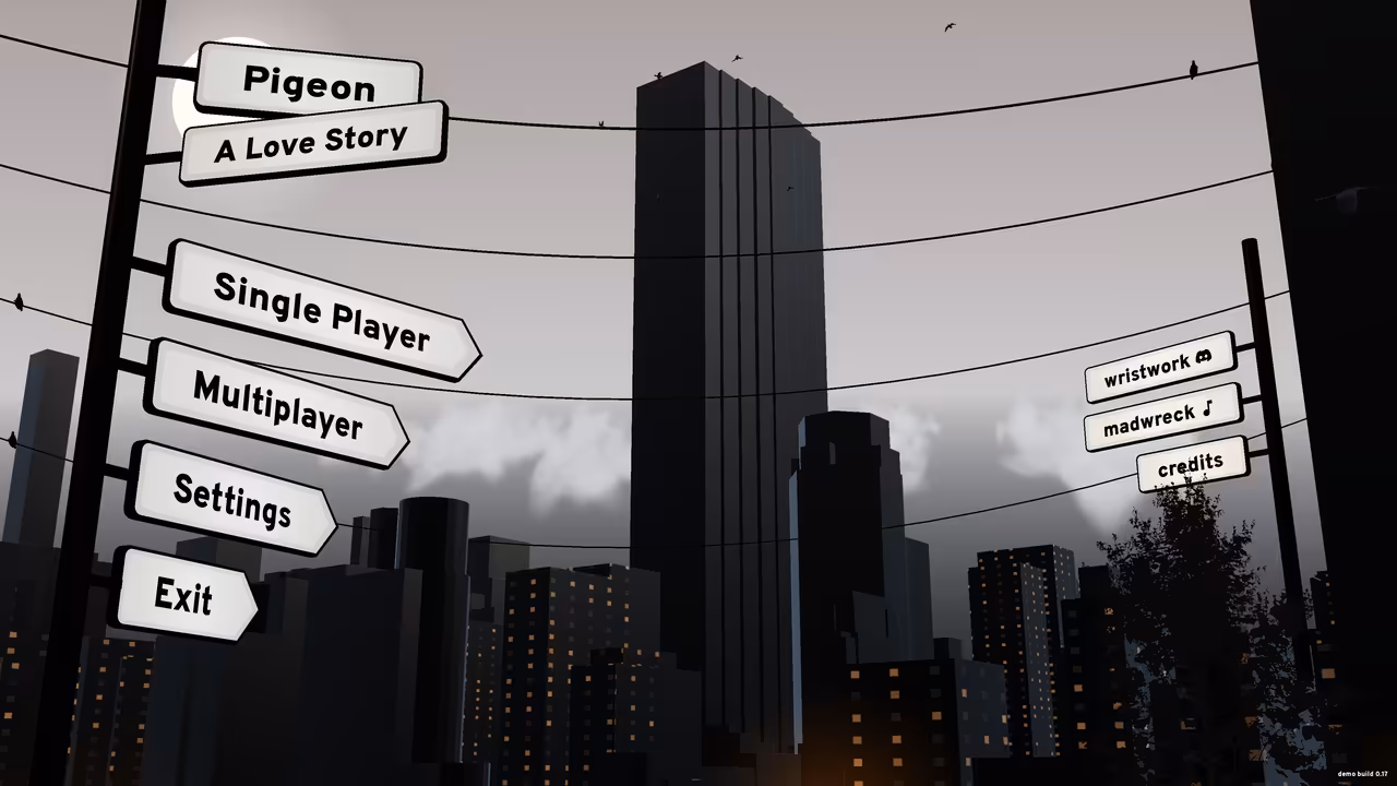 Main menu