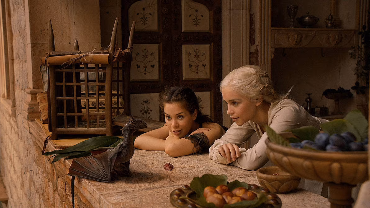 Doreah with Daenerys