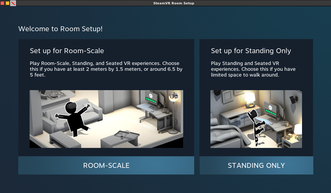 SteamVR Room Setup