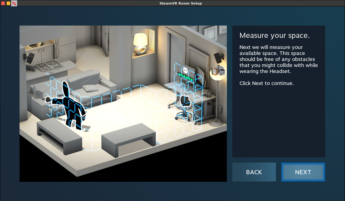 Measure your playing area