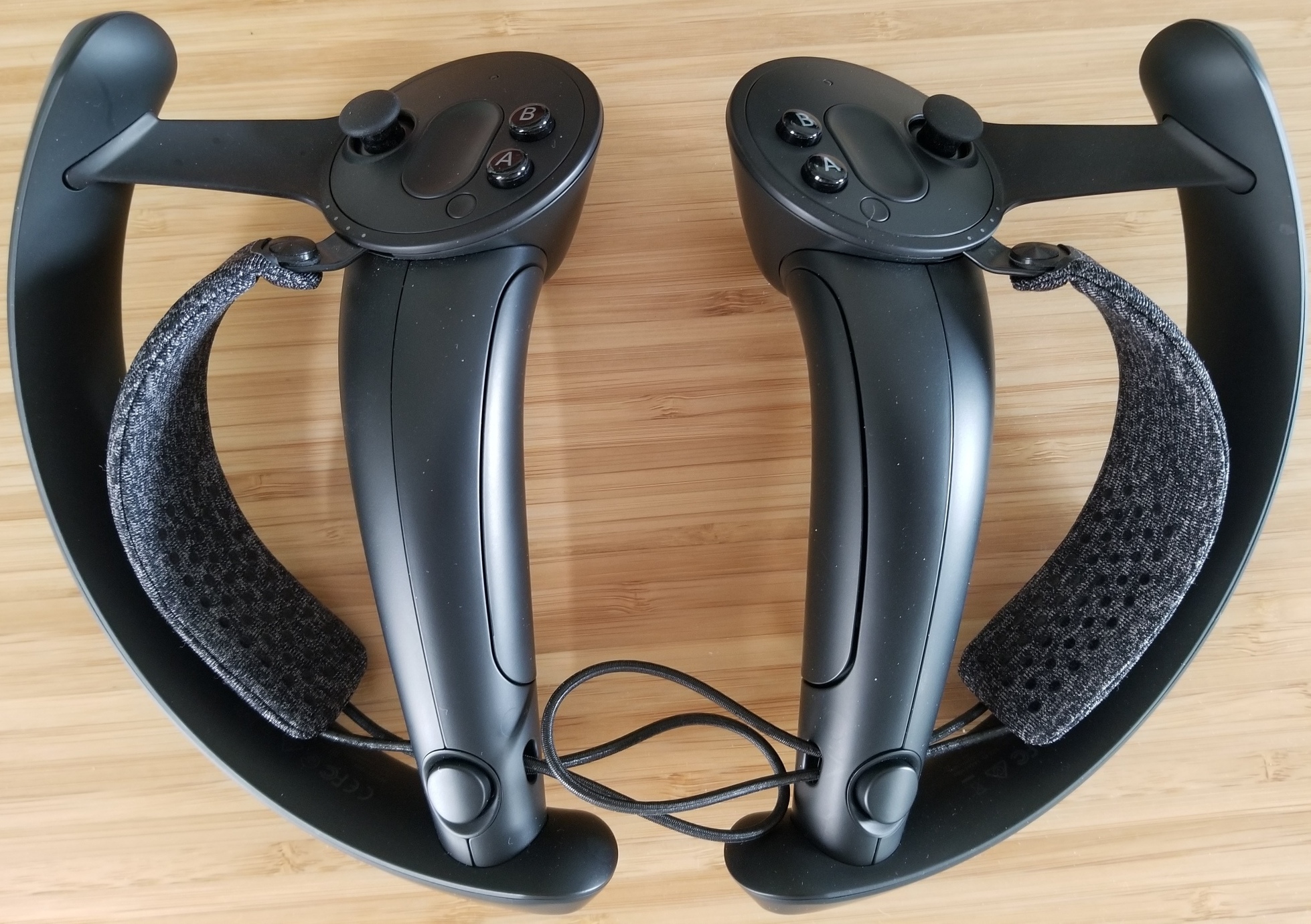 The knuckles controllers. The adjustable strap to keep it attached to your hand seems obvious, but makes it intuitive to use.
